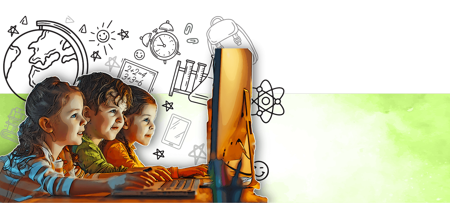 KidsChildrenRunningGreenMeadow